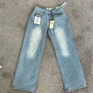 RISE low rise baggy jeans